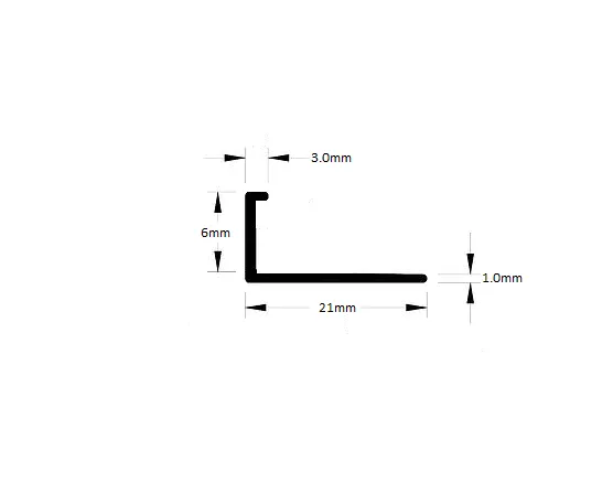 Aluminium Tile Trim Angle