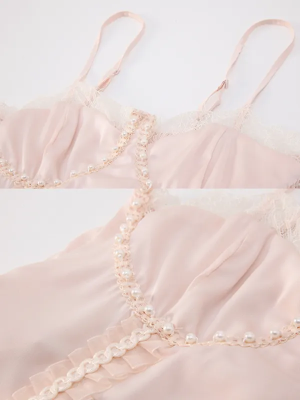 Aurora's Princess-Style Pink Nightwear