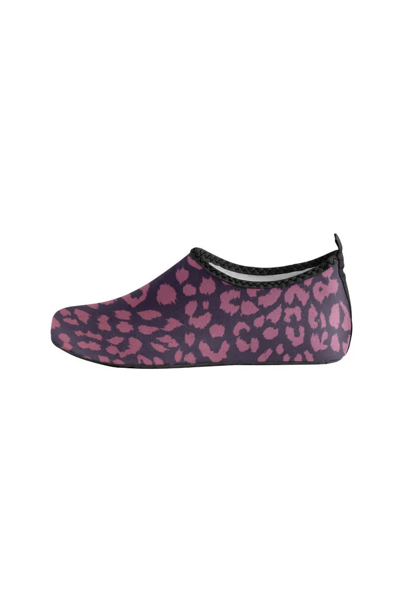 Berry Leopard Women's Slip-On Water Shoes