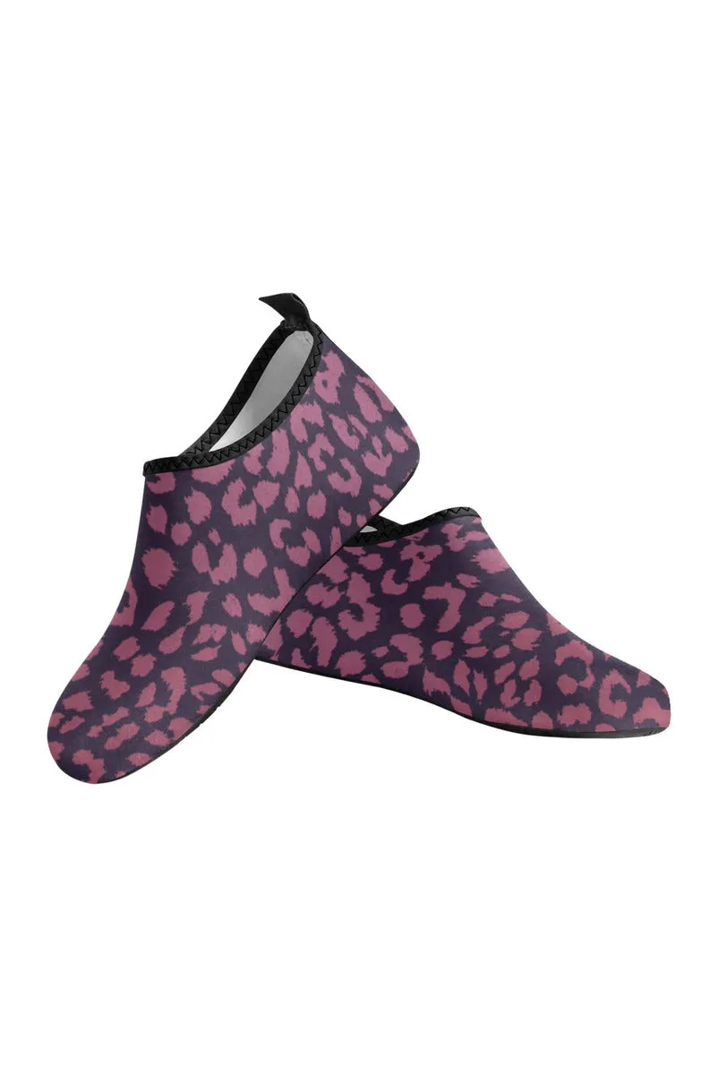 Berry Leopard Women's Slip-On Water Shoes