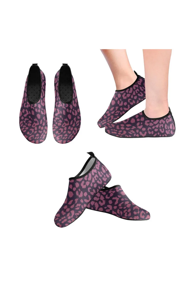Berry Leopard Women's Slip-On Water Shoes