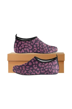 Berry Leopard Women's Slip-On Water Shoes
