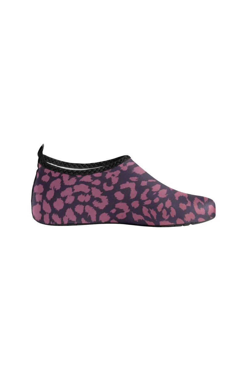 Berry Leopard Women's Slip-On Water Shoes