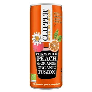 Clipper Chamomile, Peach & Orange Fusion Iced Tea 250ml