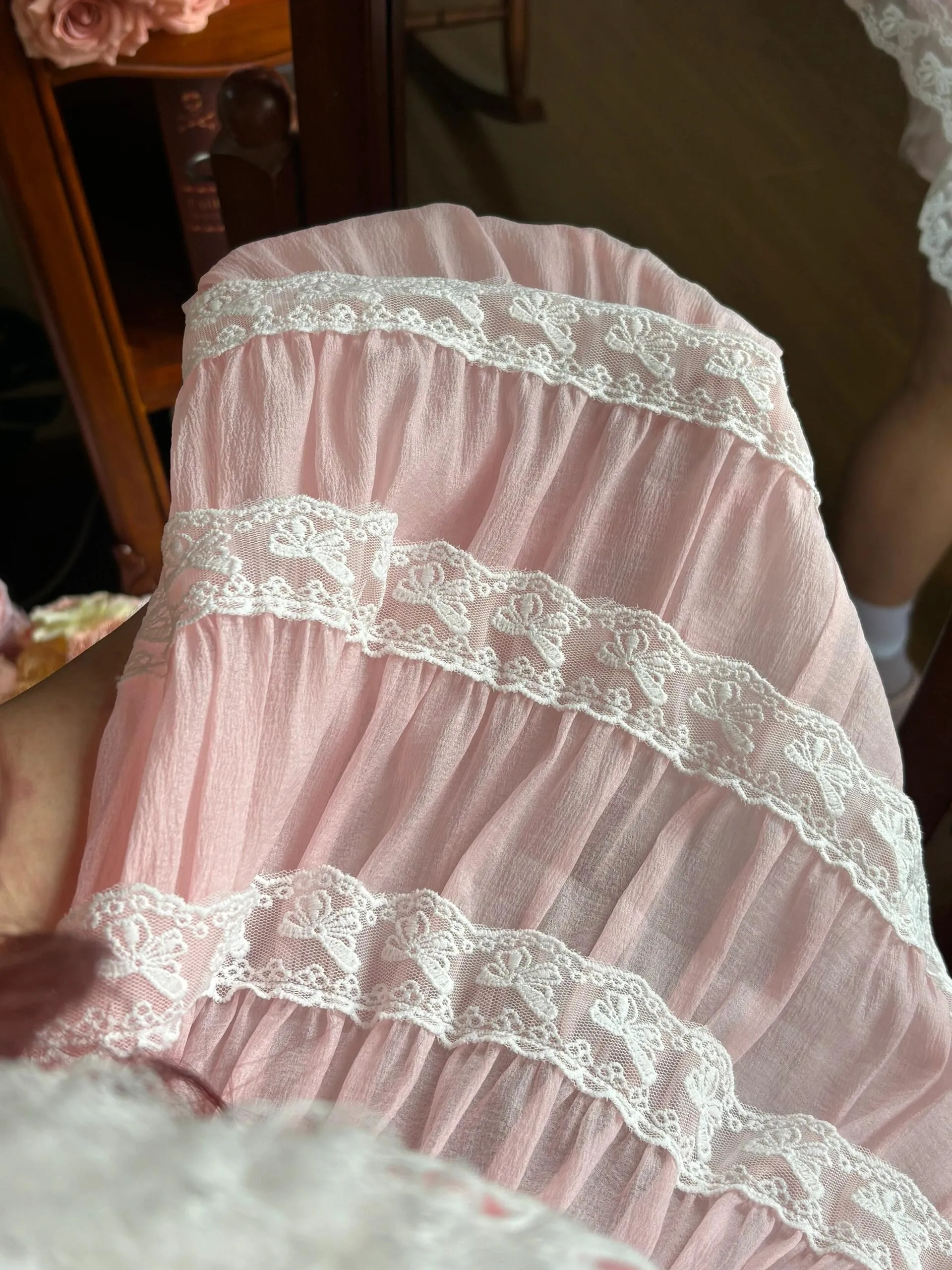 [Curve Beauty] Rosette Fairy Princess Dress