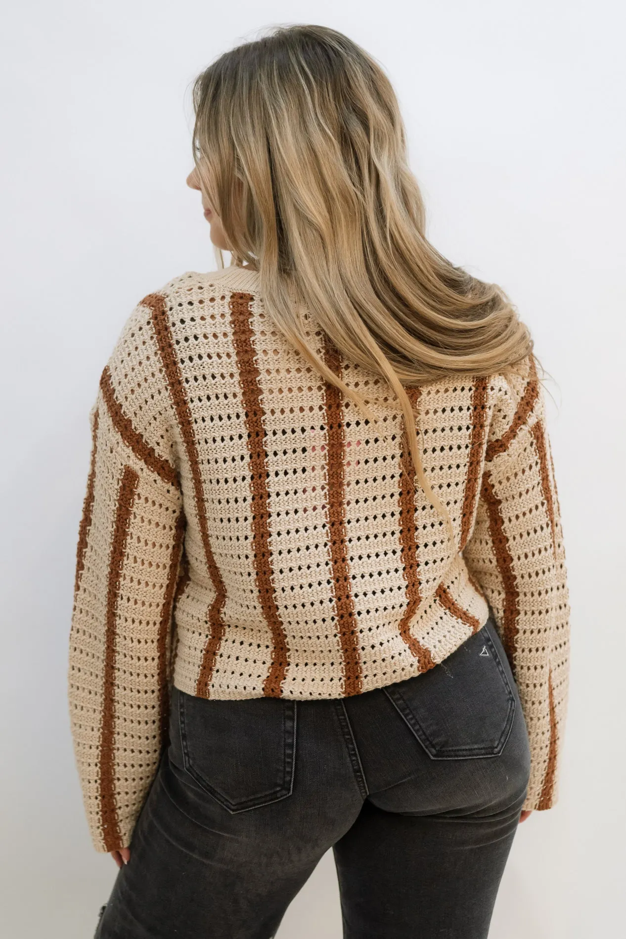 Dani Knit Stripe Sweater