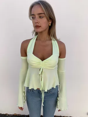 Empire Top. Apple Green