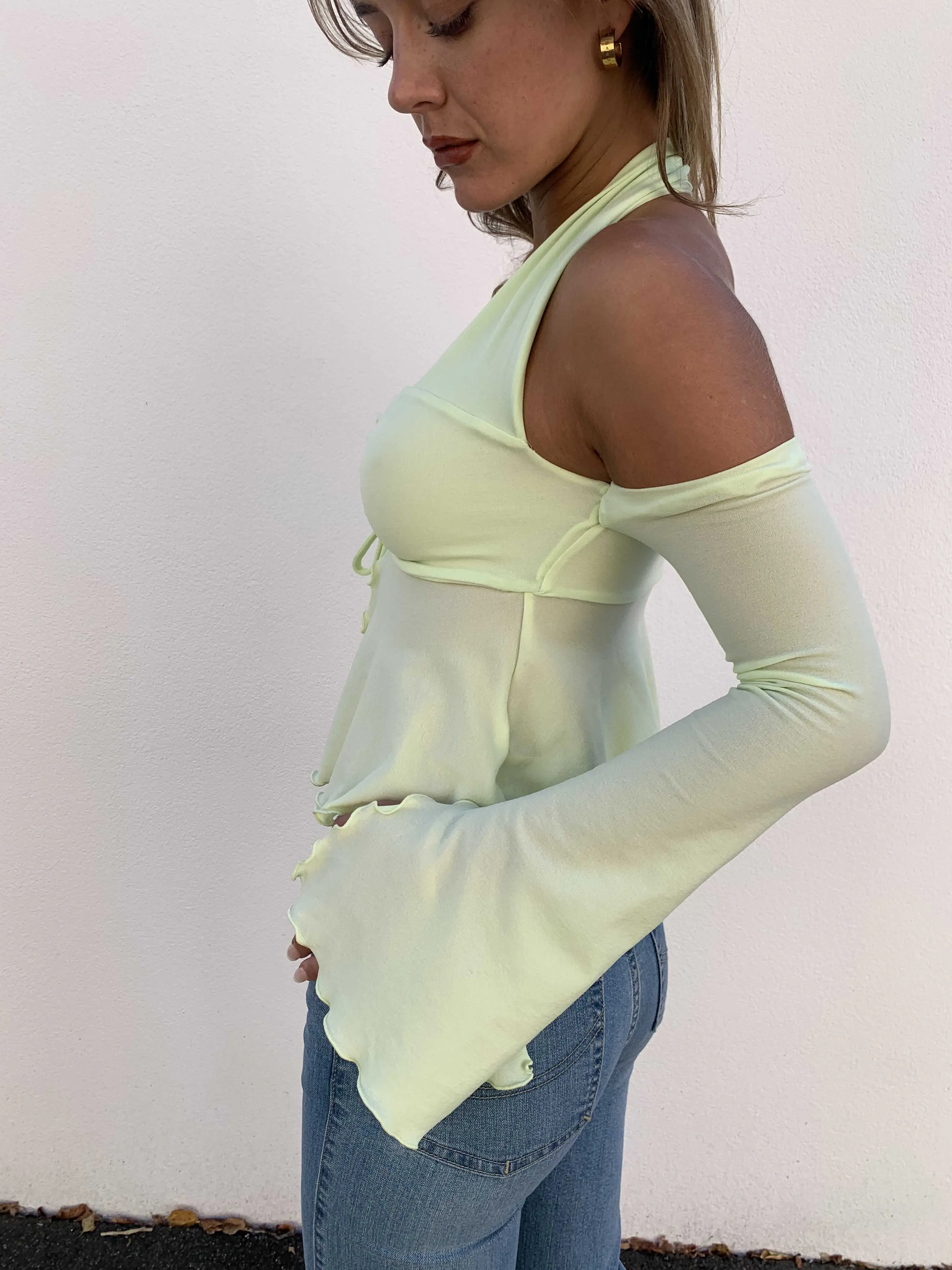 Empire Top. Apple Green