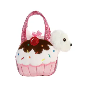 Fancy Pals - Dog in Pink Cup Cake Bag
