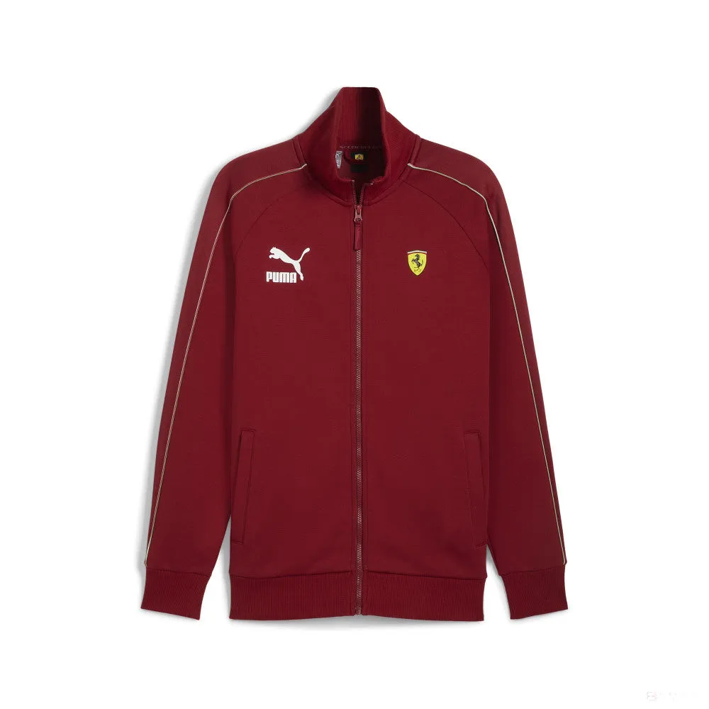 Ferrari jacket, Puma, Race Iconic T7 Track, red