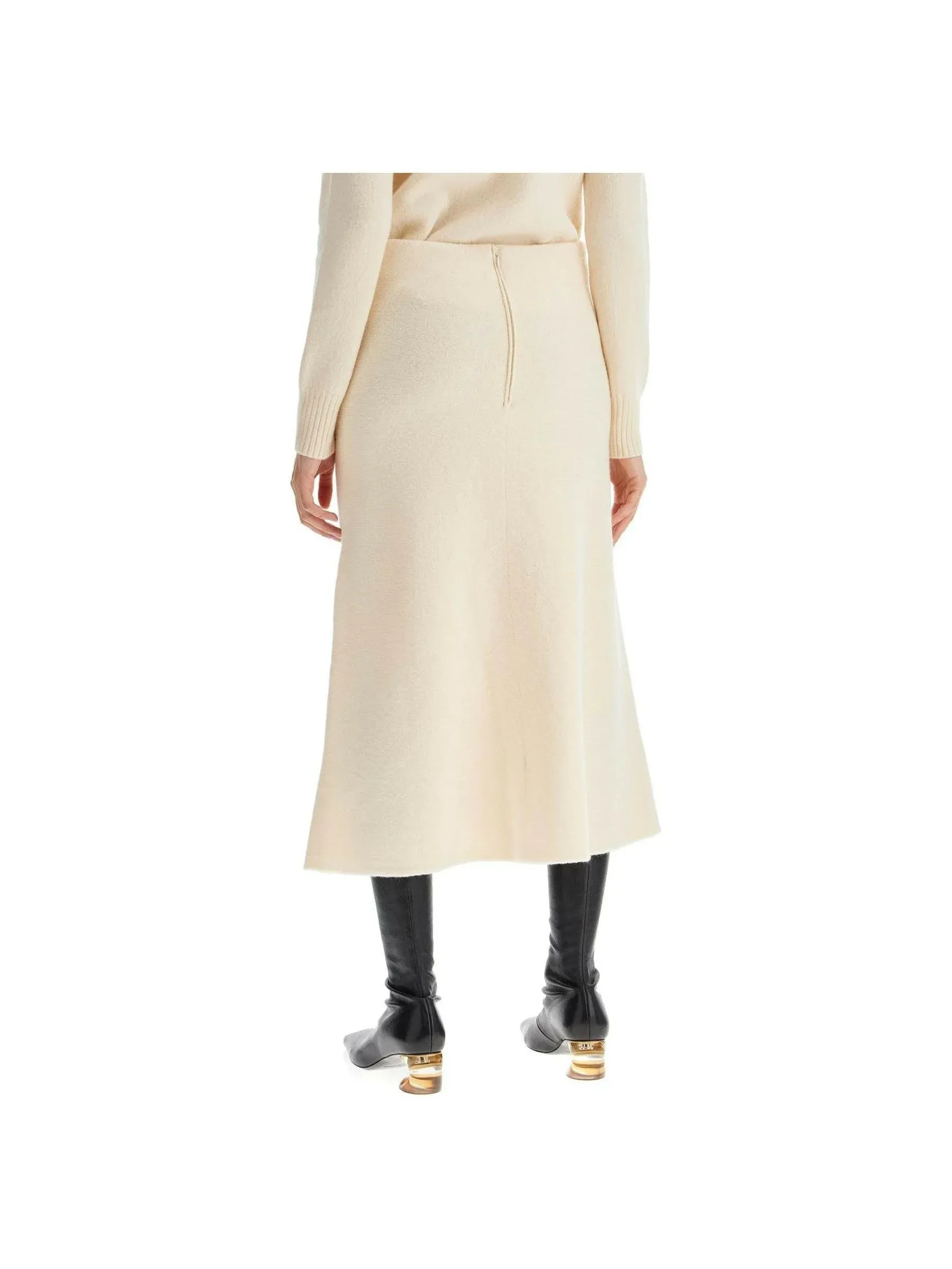 Flared Midi Skirt