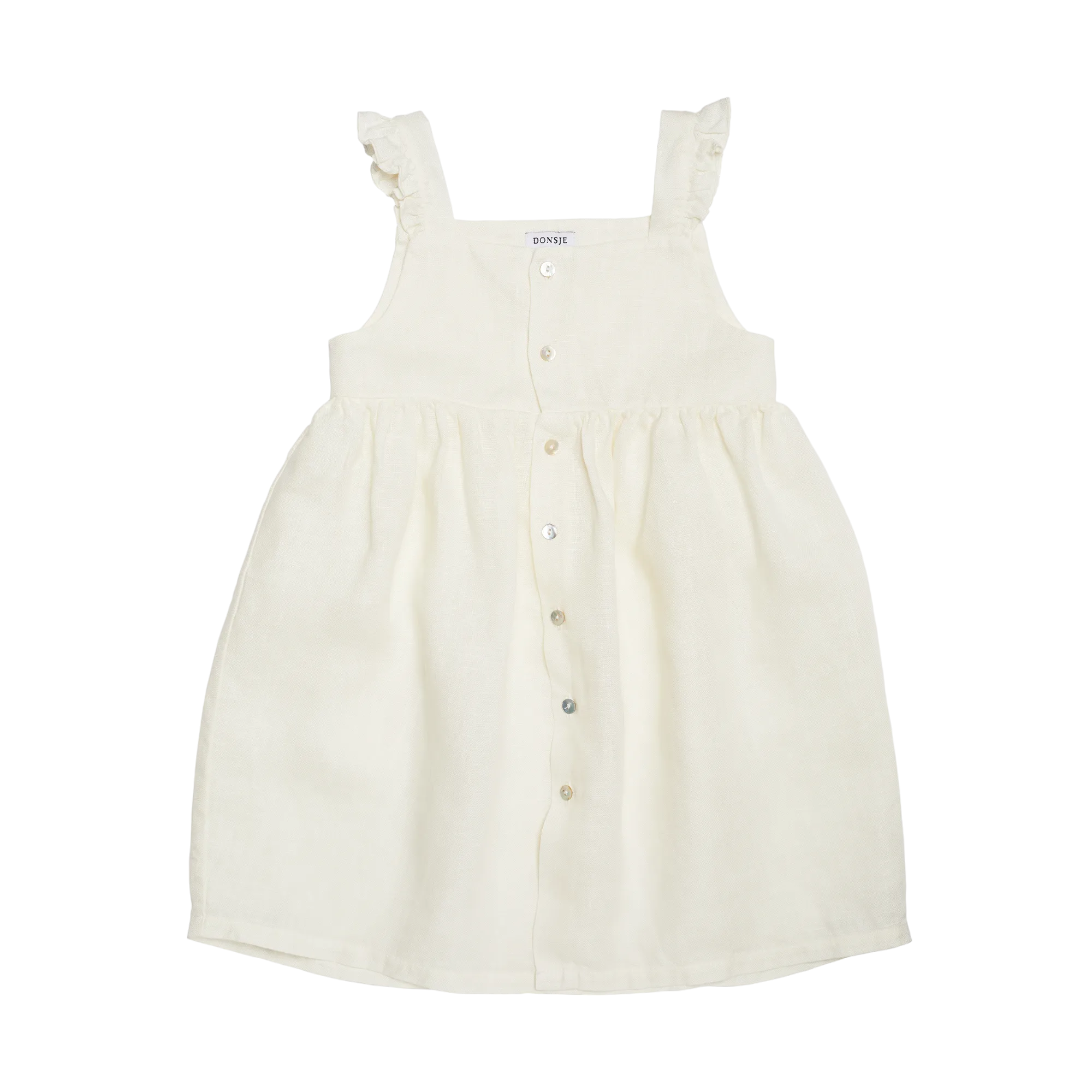 Floor Linen Dress | Soft Lily
