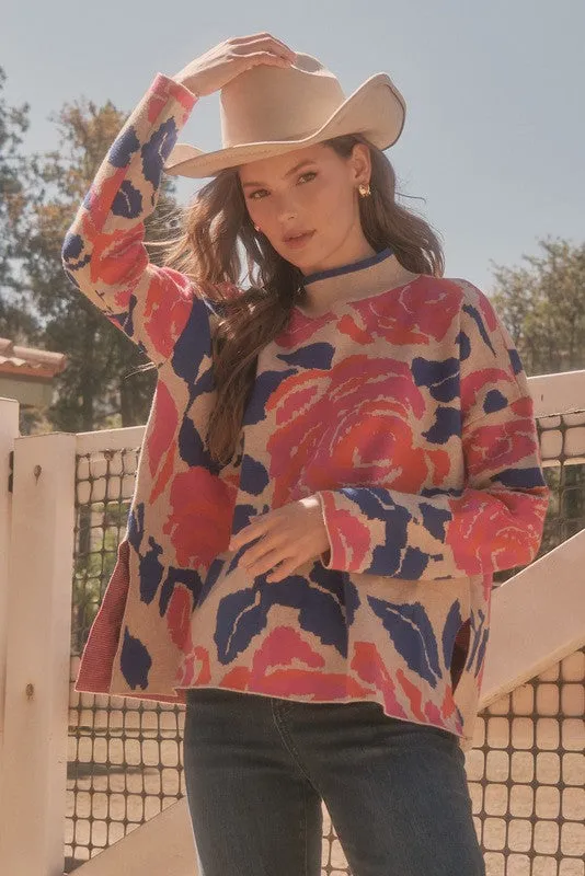Floral Bloom Sweater