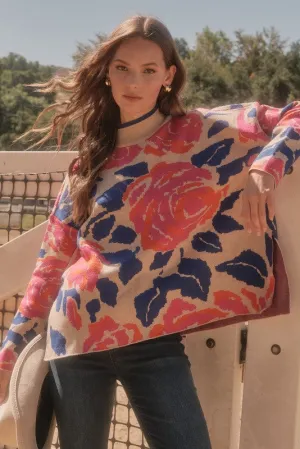 Floral Bloom Sweater