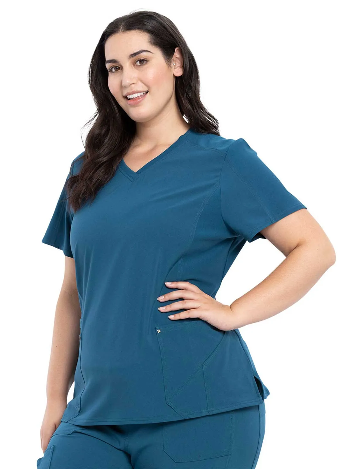 Iflex - Women's V-Neck Solid Top