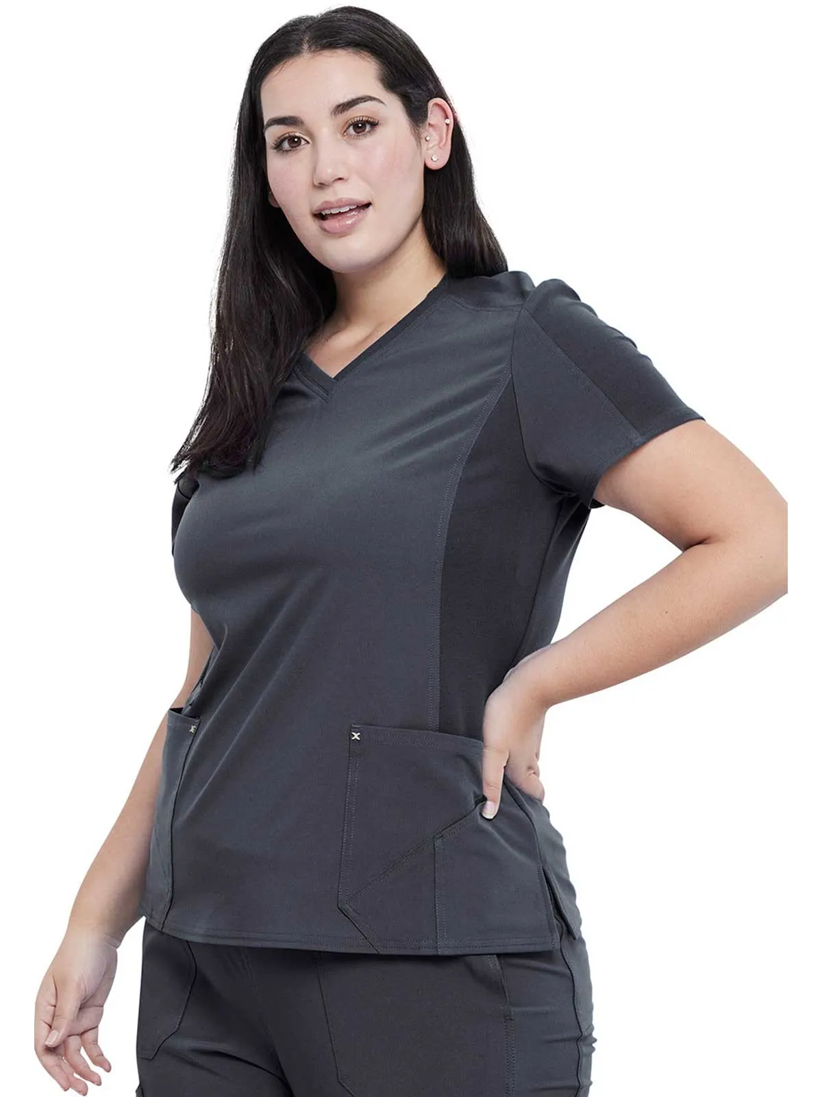 Iflex - Women's V-Neck Solid Top