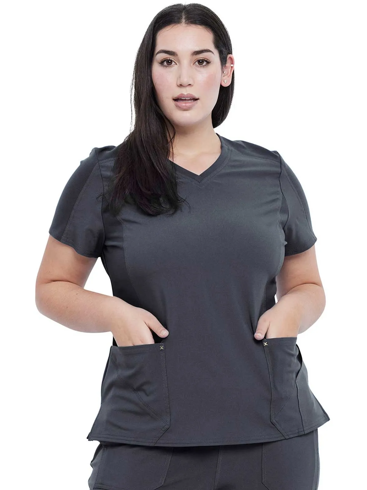 Iflex - Women's V-Neck Solid Top