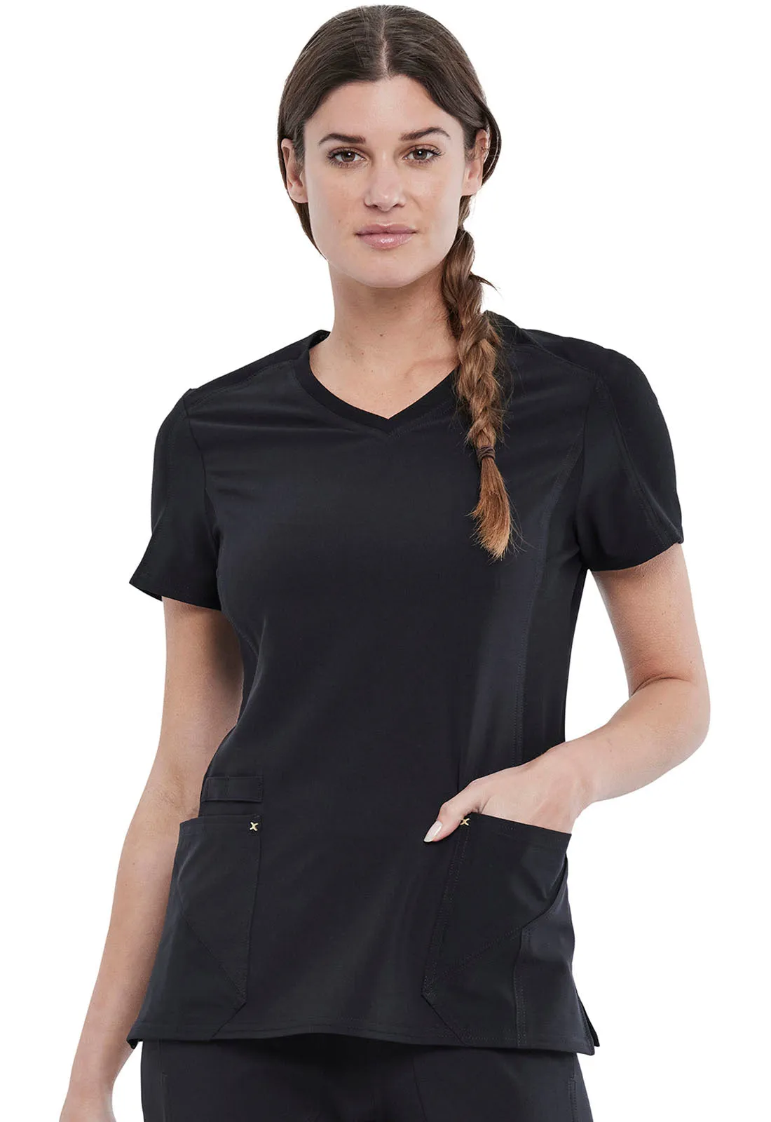 Iflex - Women's V-Neck Solid Top