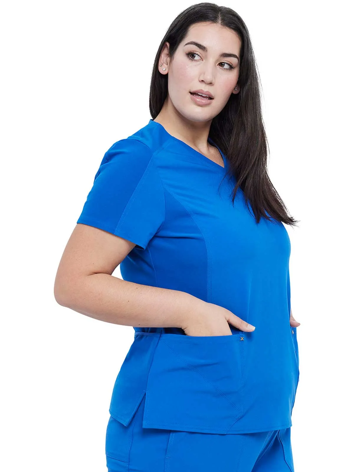 Iflex - Women's V-Neck Solid Top