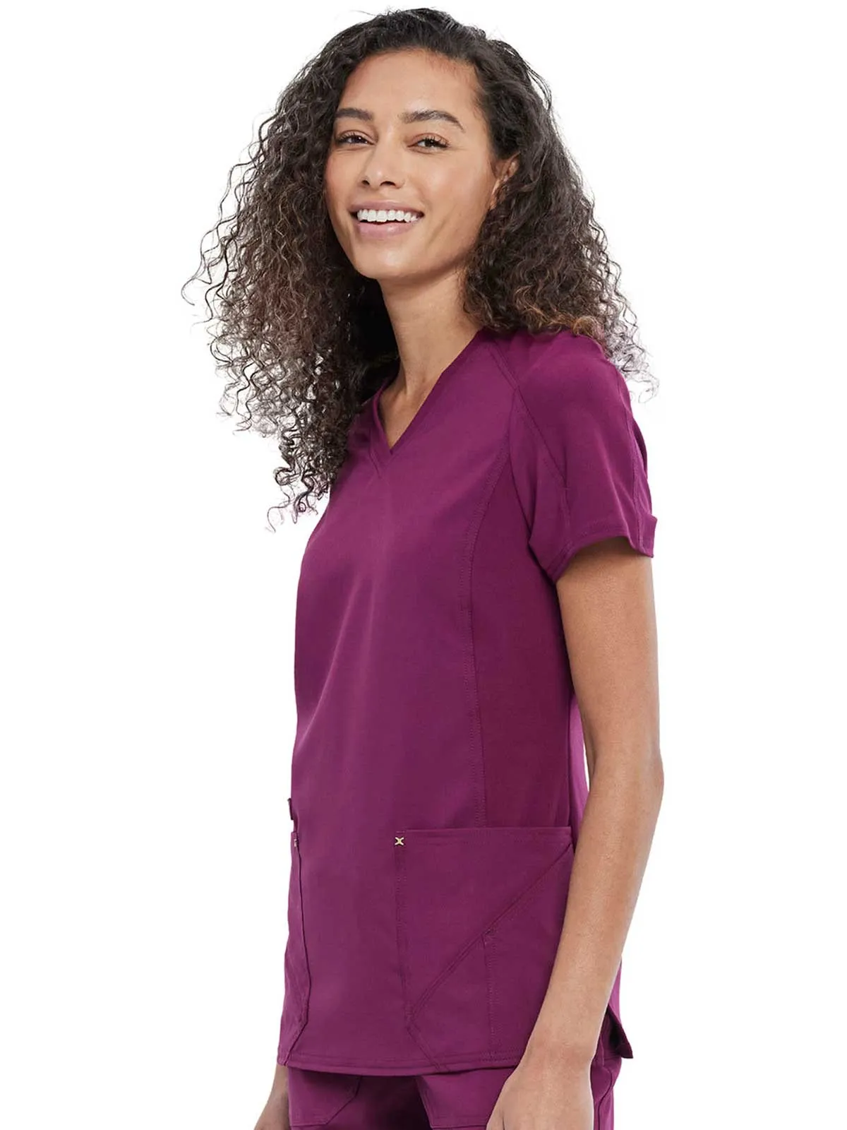Iflex - Women's V-Neck Solid Top