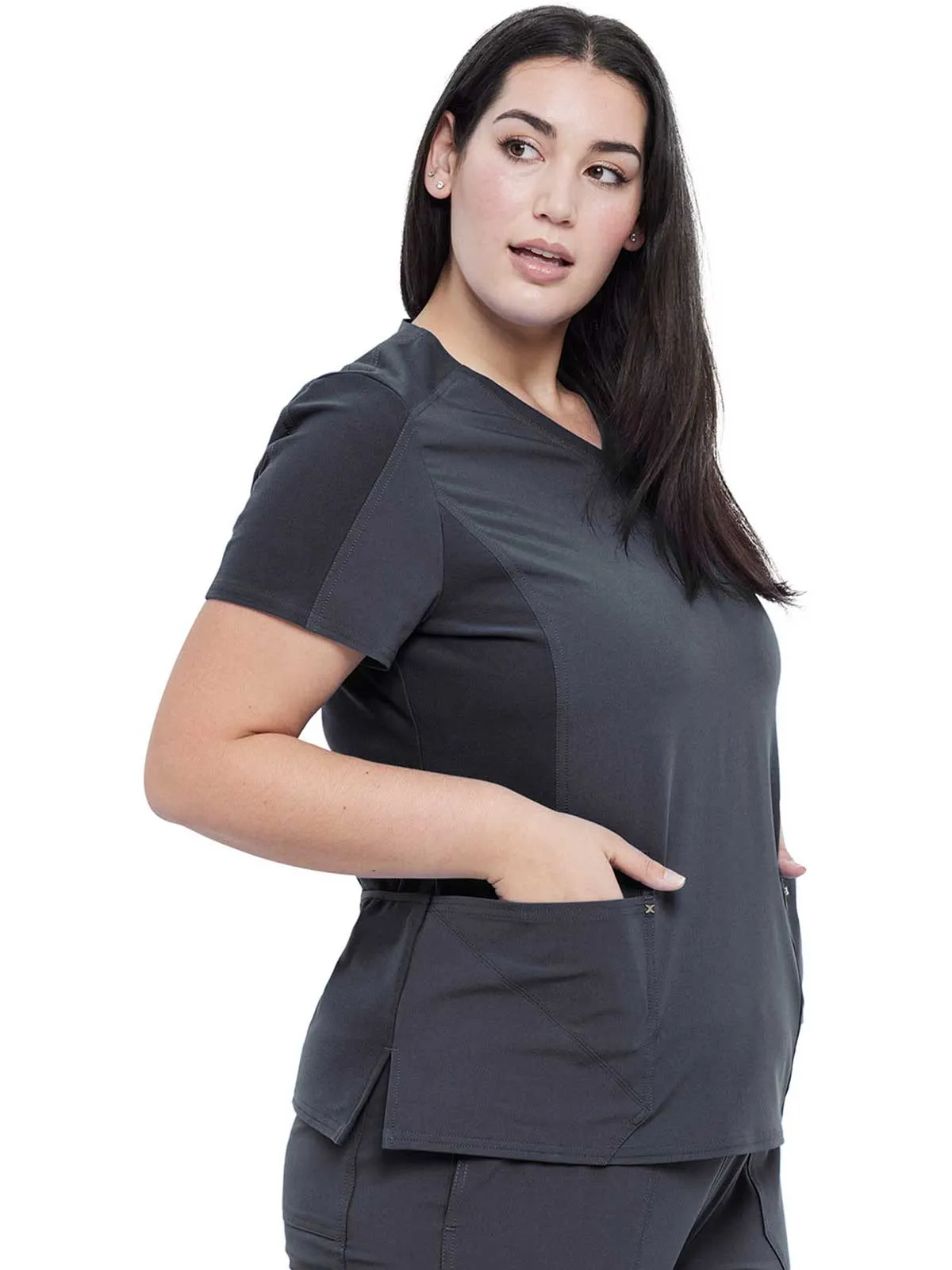 Iflex - Women's V-Neck Solid Top