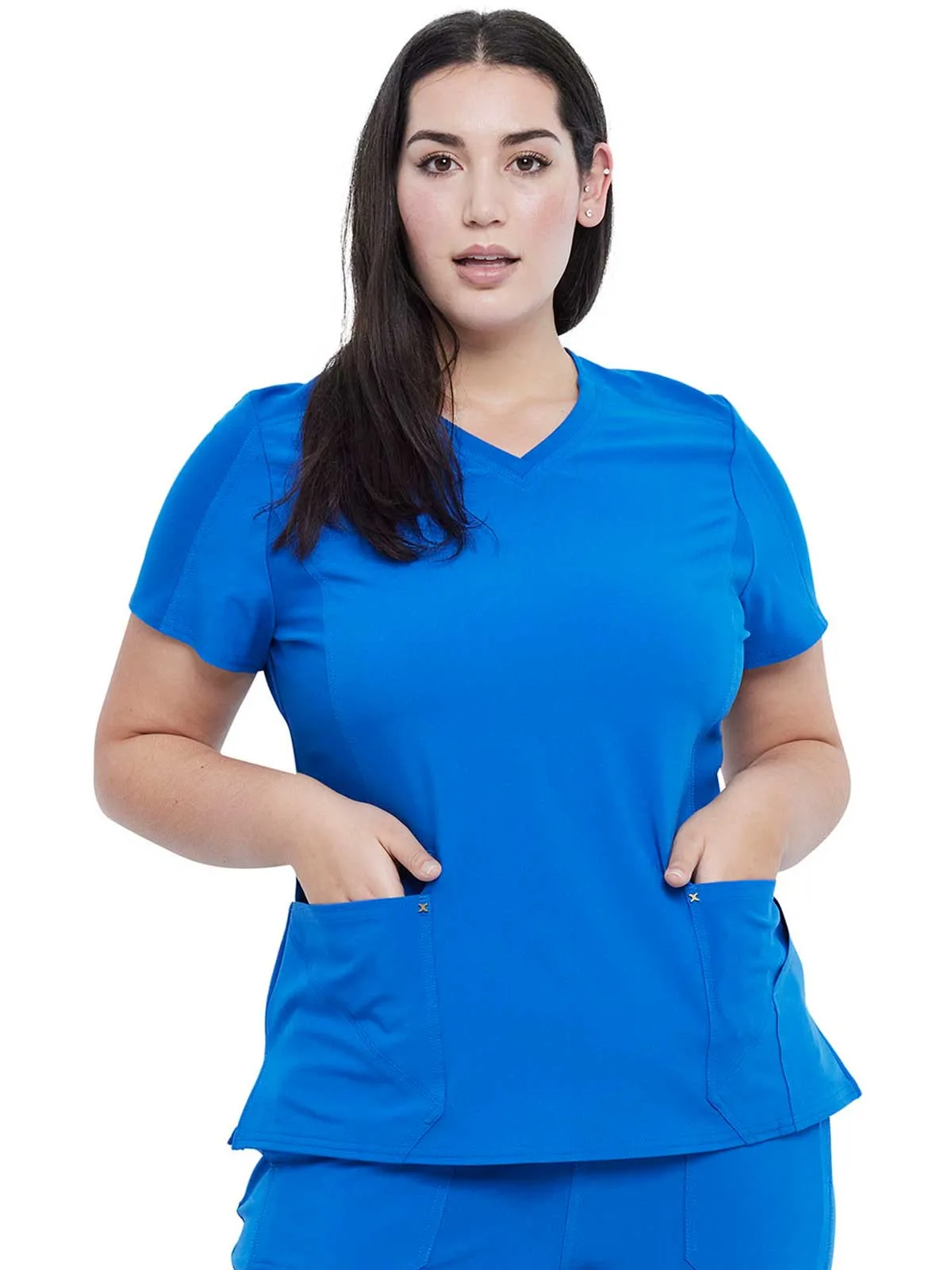 Iflex - Women's V-Neck Solid Top