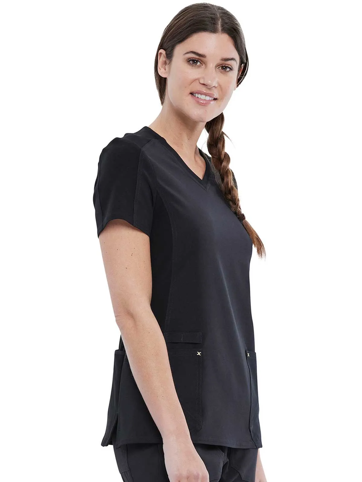Iflex - Women's V-Neck Solid Top