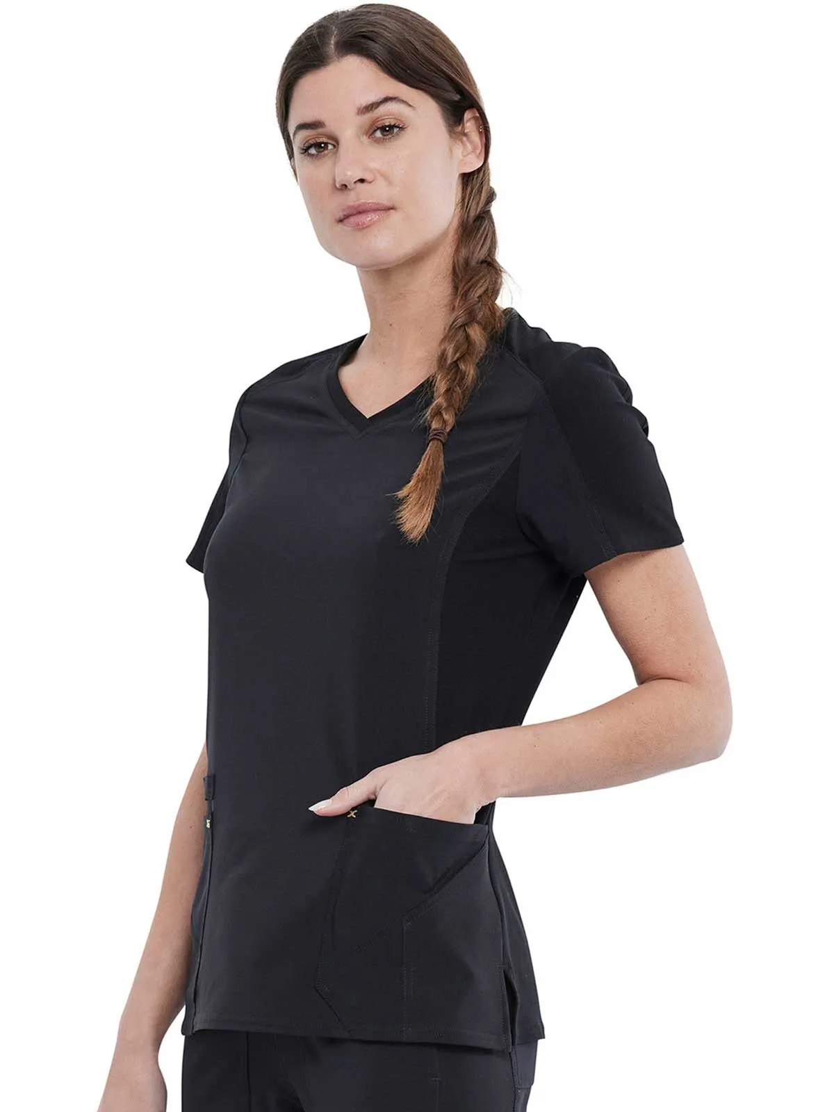 Iflex - Women's V-Neck Solid Top