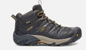 Keen Lansing Men's Waterproof Slip Resistant Electrical Hazard Steel Toe Mid Work Boot 1018079