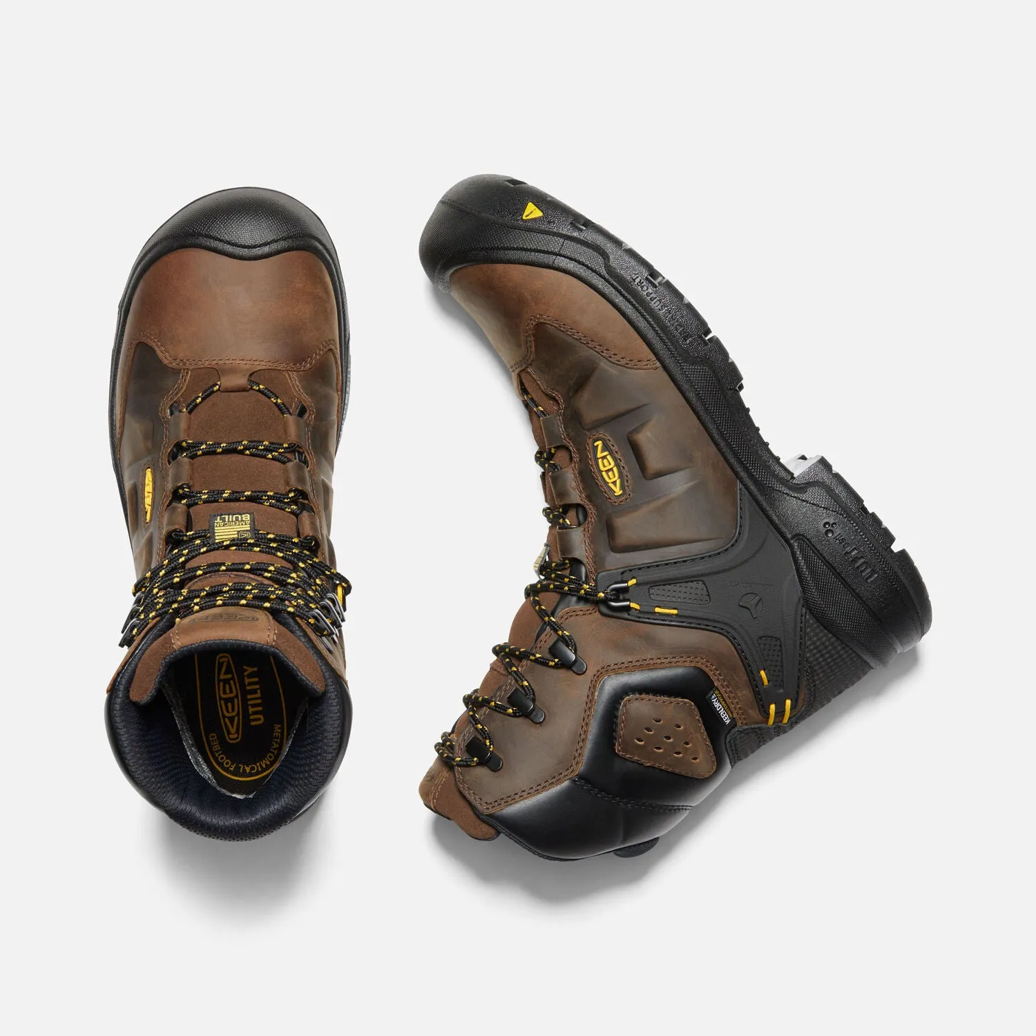KEEN Men's Dover 8 Inch Waterproof Carbon Toe 1024186