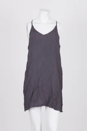 Kuwaii Grey Sleeveless Slip Dress 12