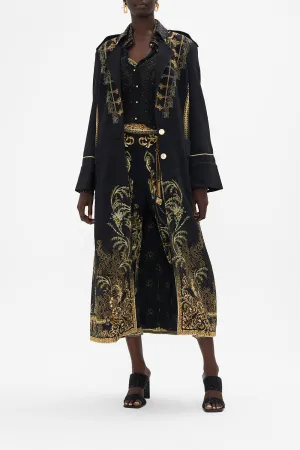 LONG MILITARY COAT THE NIGHT IS NOIR