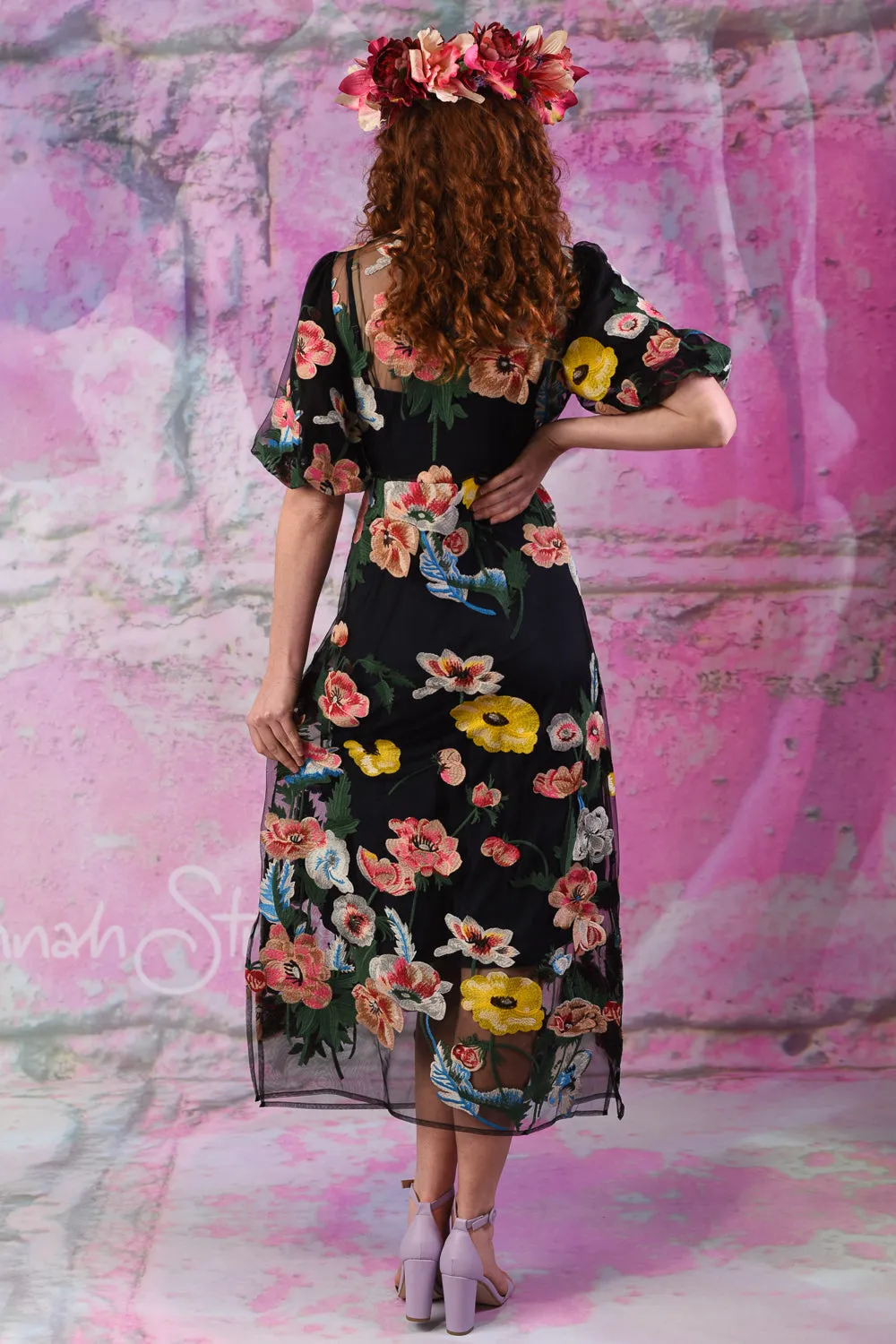 Loveable Dress - Black Floral | SALE