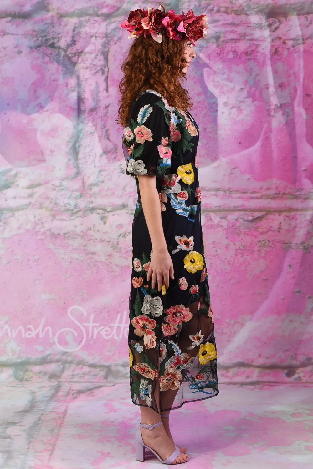 Loveable Dress - Black Floral | SALE