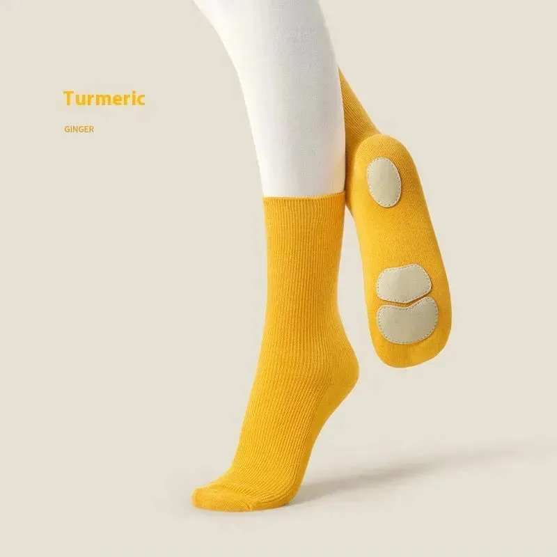 Mid Length Professional Classical Non-slip Dance Practice Socks
