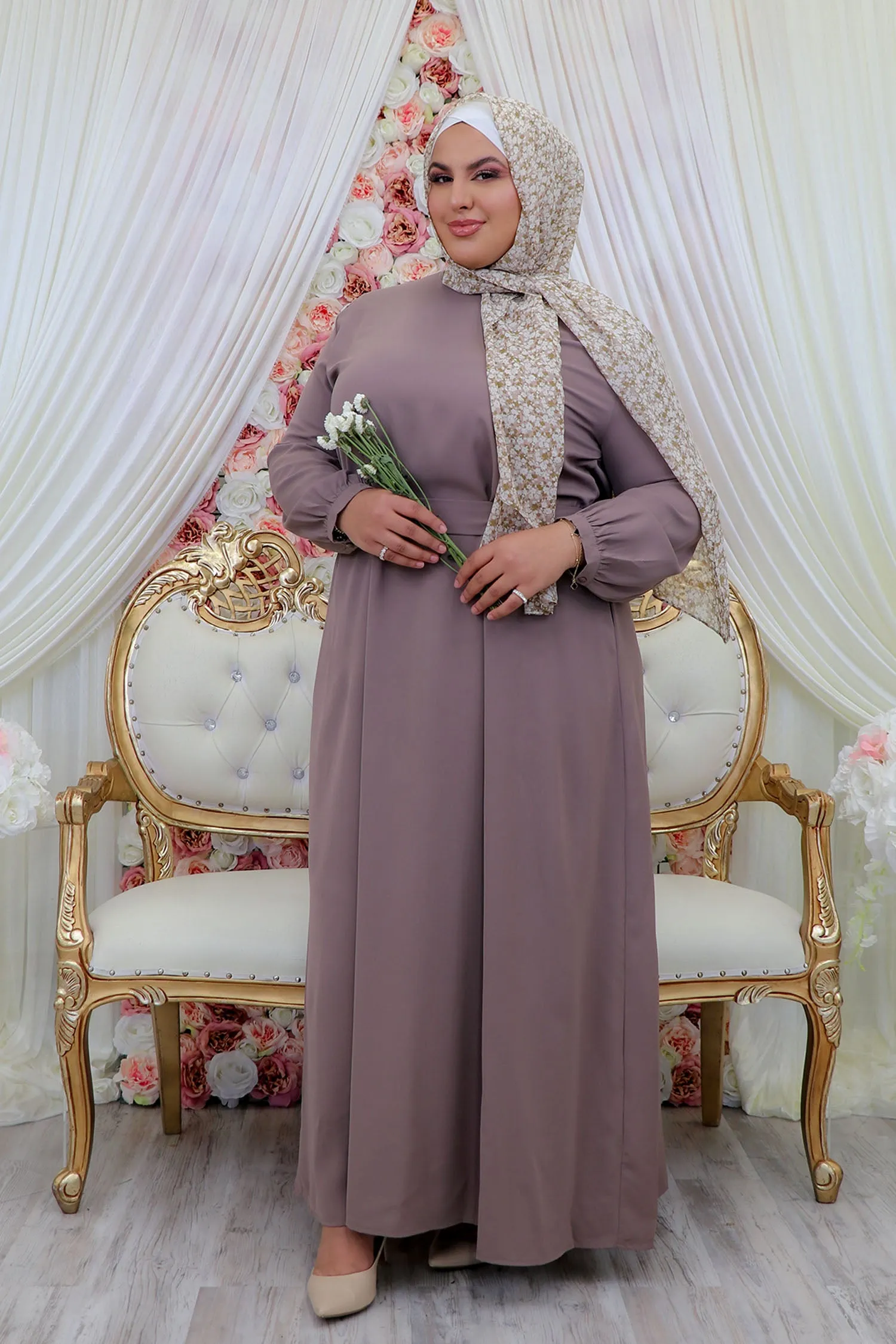 Mink Deluxe Soft Maxi Dress