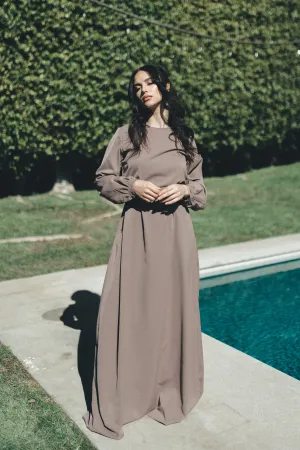 Mink Deluxe Soft Maxi Dress