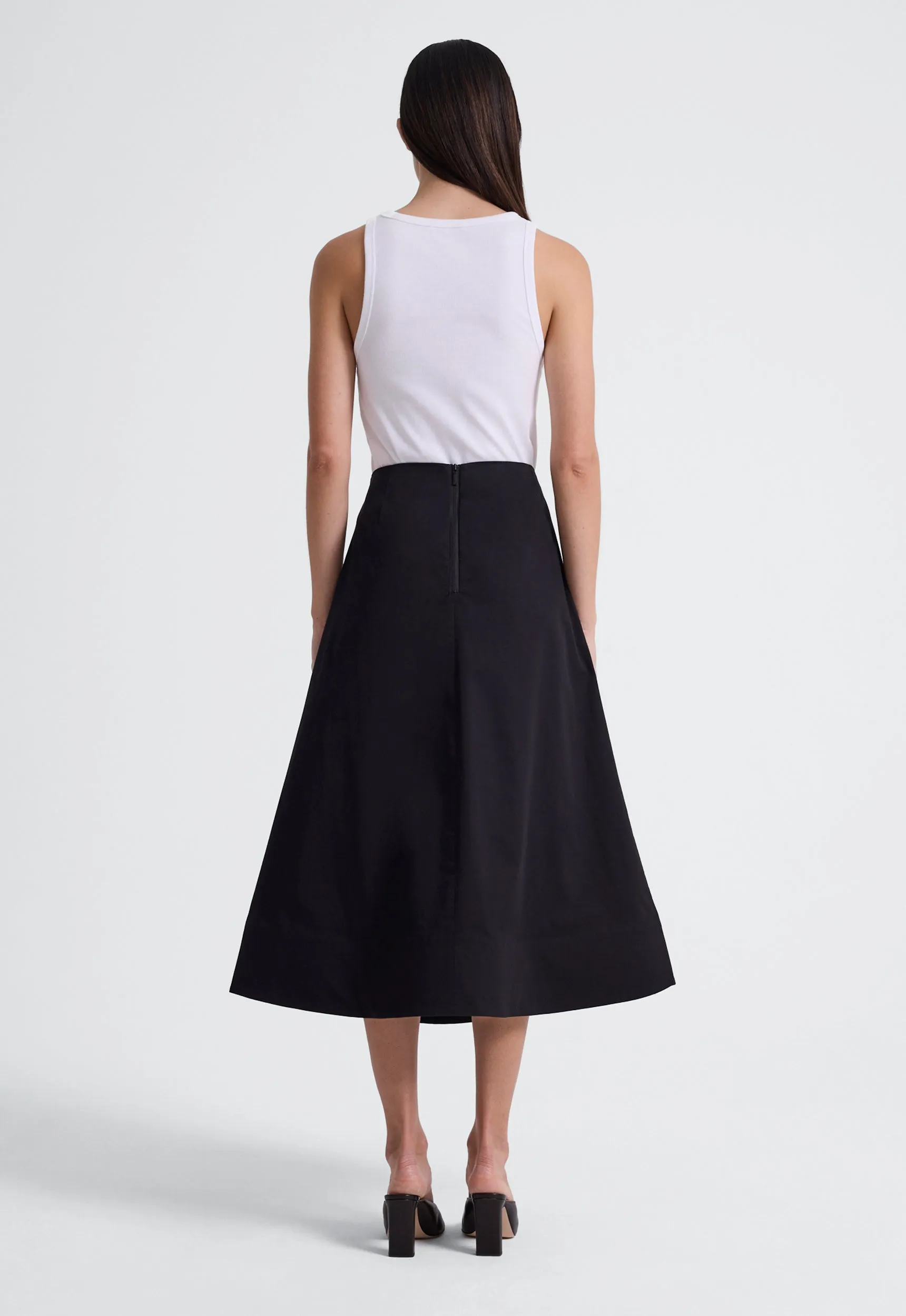 Note Skirt - Black
