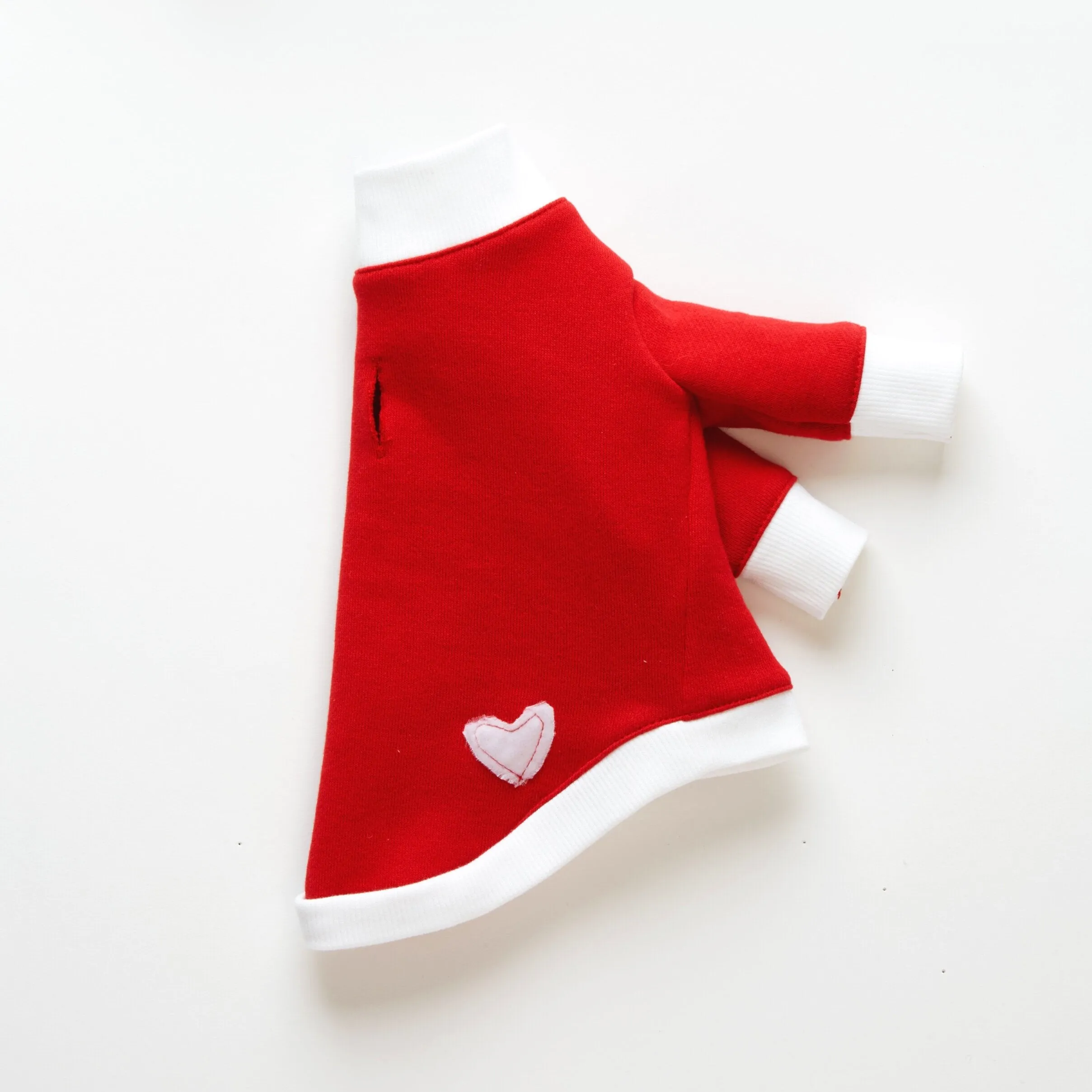 Pawesome Arm Candy | Cherry Red Doggie Sweatshirt