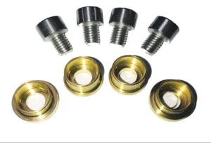 Replacement hardware bolts and washers for trim system