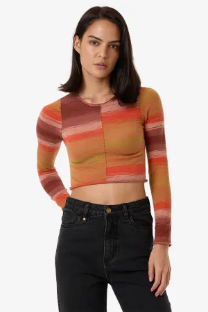 RISE KNIT LS TOP