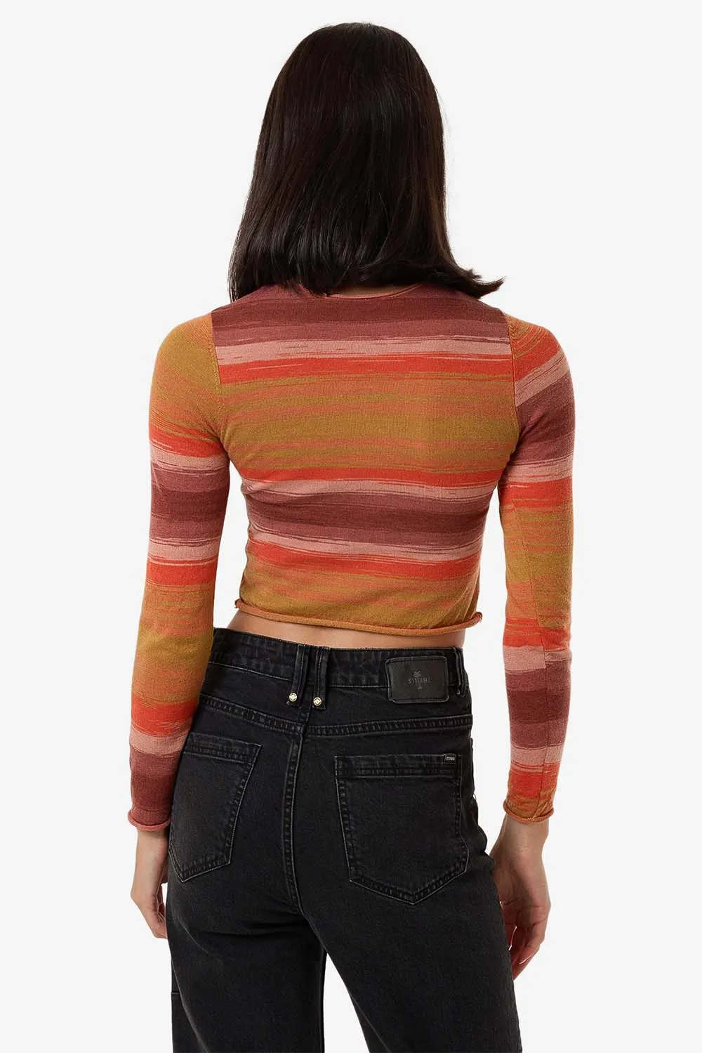 RISE KNIT LS TOP
