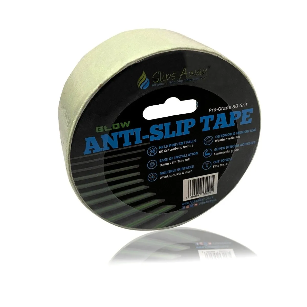 Short Length Anti Slip Tape Rolls - Standard Grade, 5 Metres | Non-Slip Safety Tape