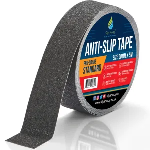 Short Length Anti Slip Tape Rolls - Standard Grade, 5 Metres | Non-Slip Safety Tape