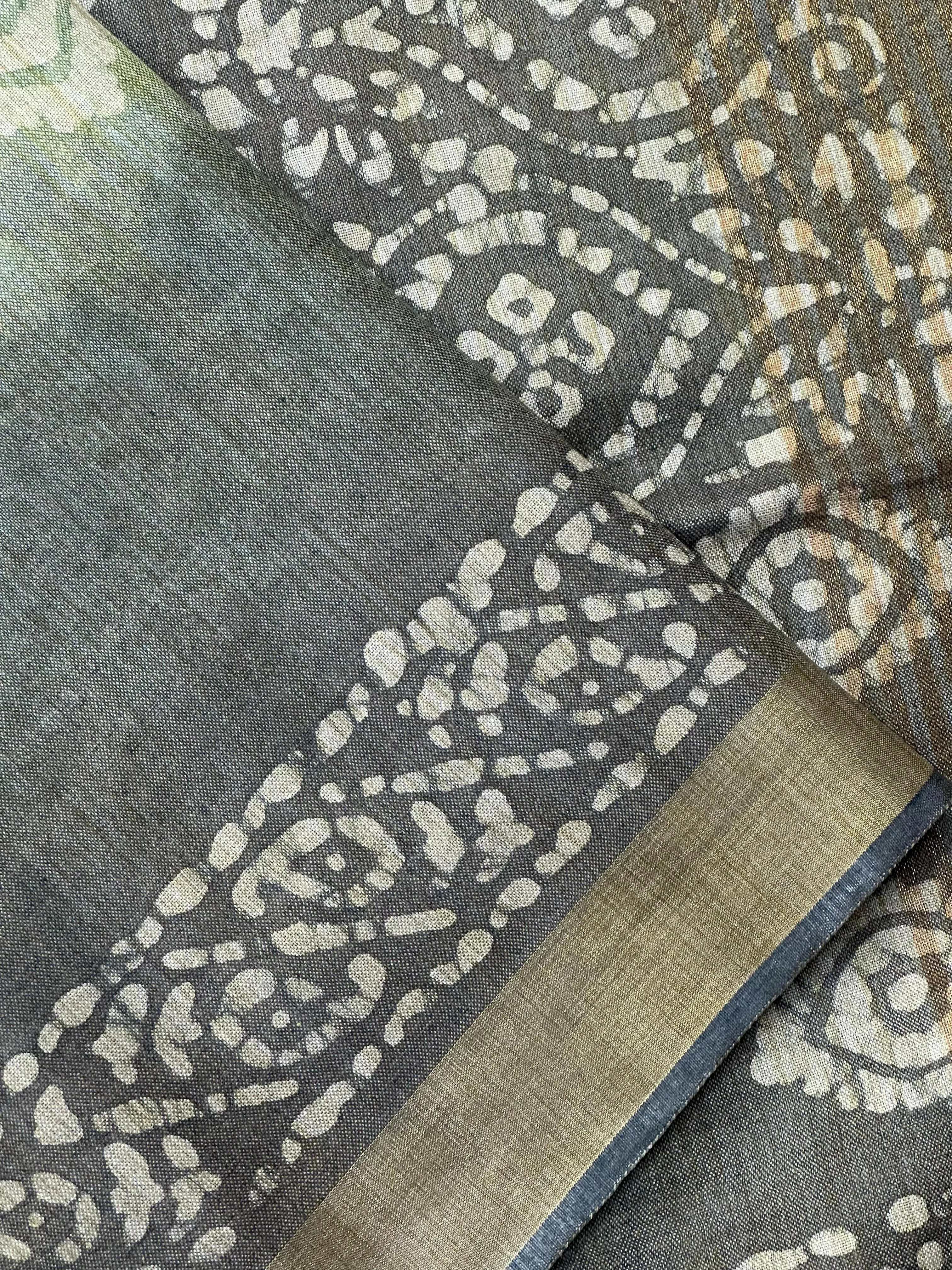 Subtle & Sophisticated Tussar Silk Saree – Daily Wear Elegance in Every Drape