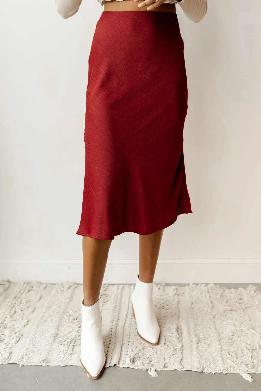 sunset worthy midi skirt