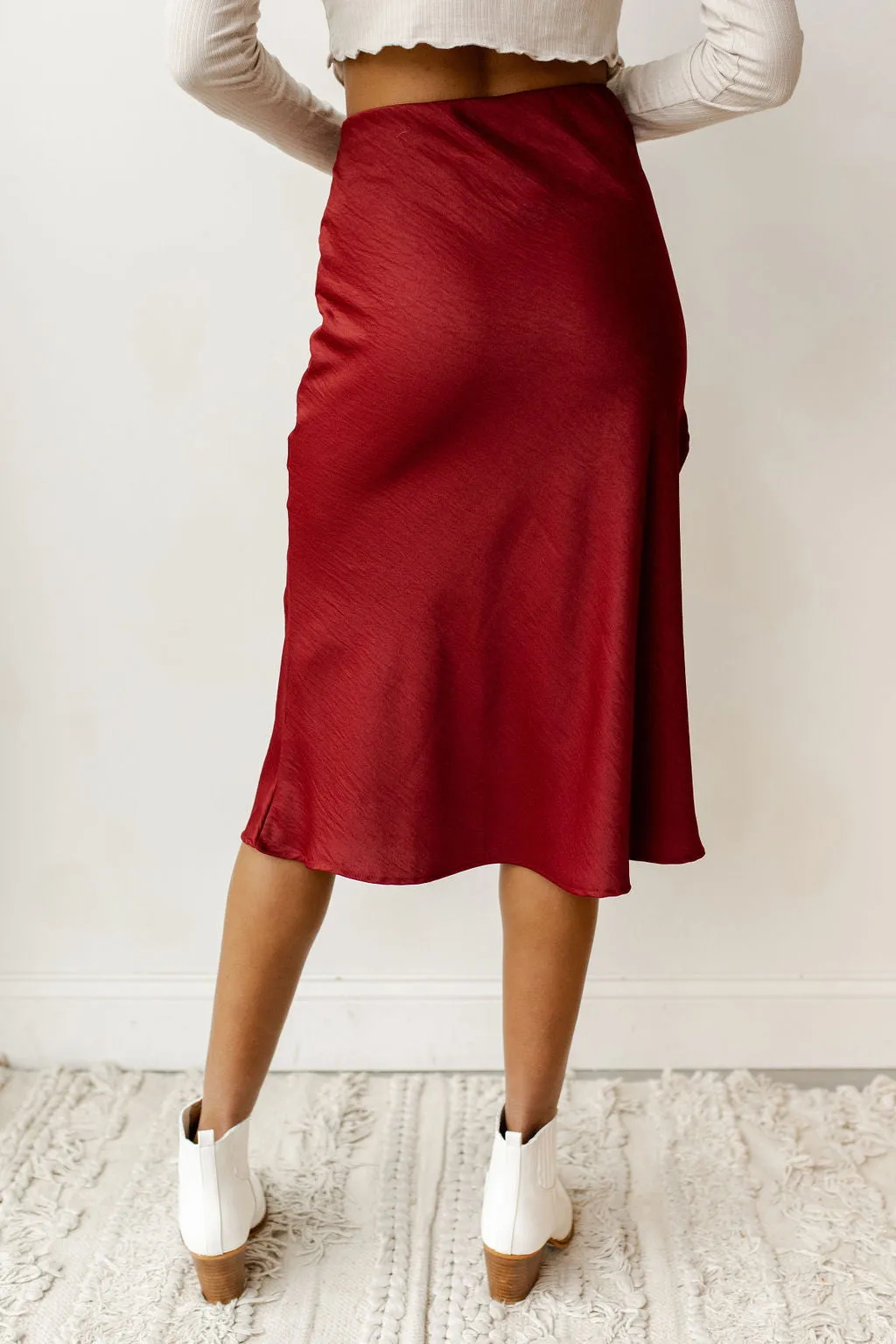 sunset worthy midi skirt