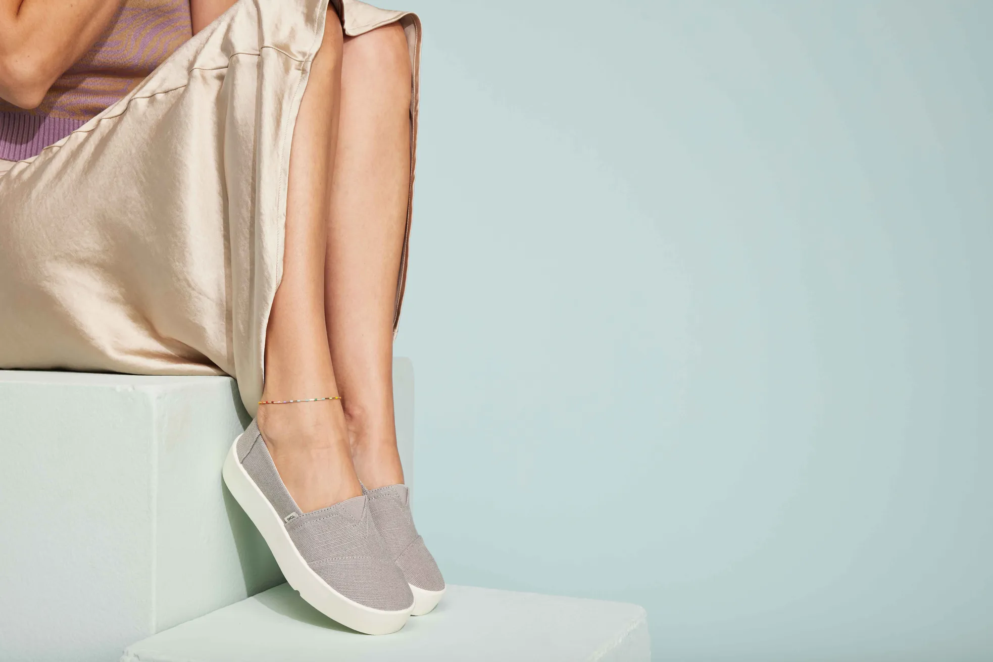 Verona Slip-On Sneaker - Morning Dove Heritage Canvas
