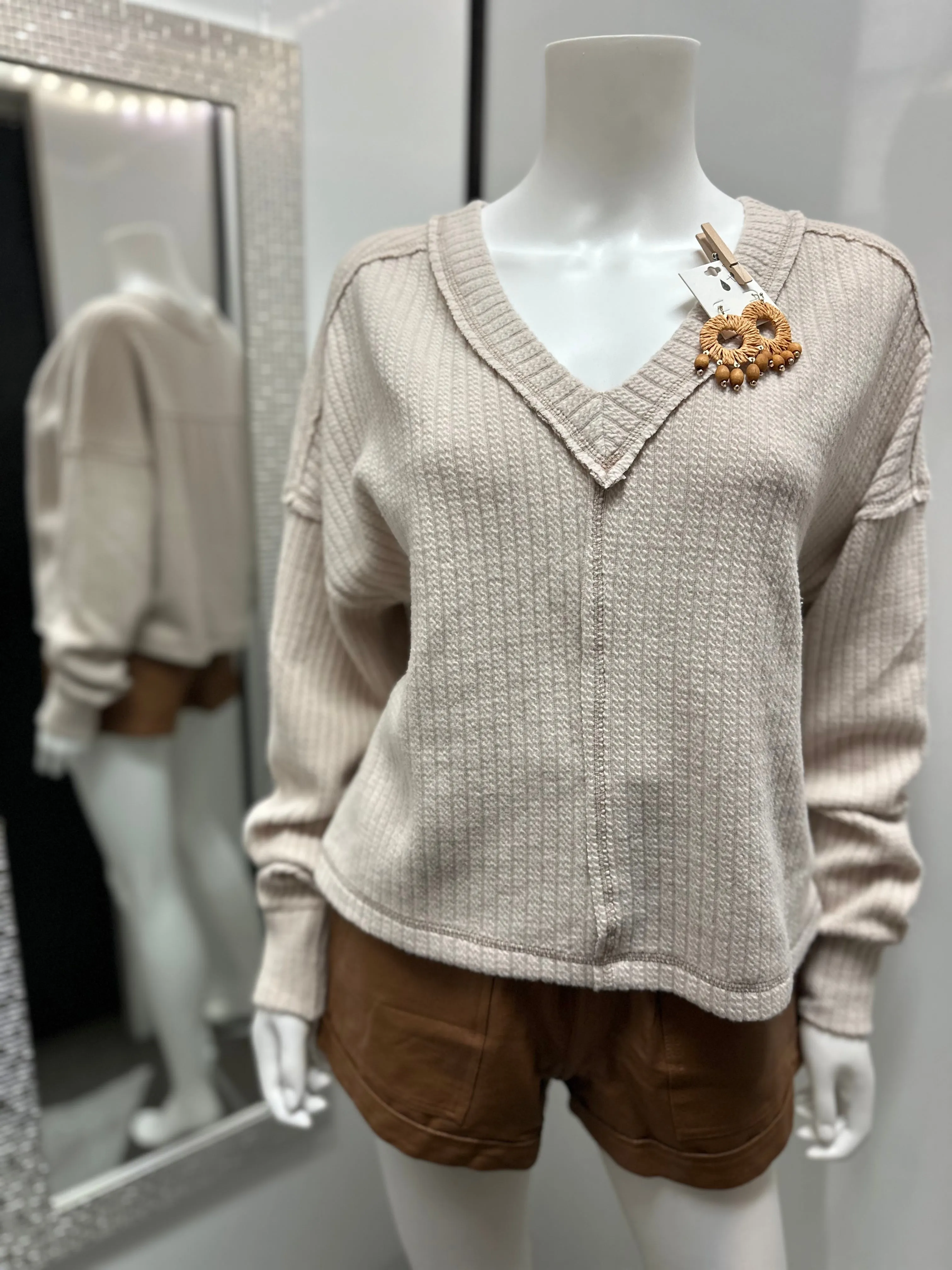 Women Top/Ecru-NT11804